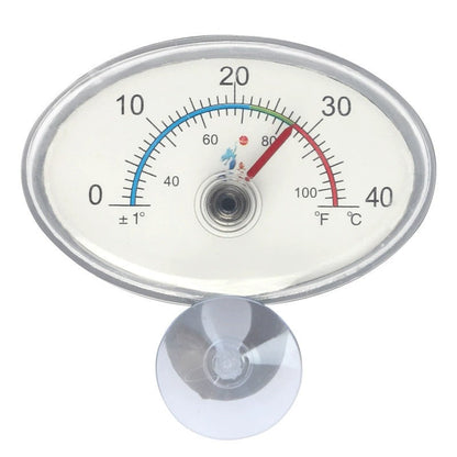 Fish Aquarium Liquid-in-Glass Thermometer Type Cane-Shape Thermometer Temperature Meter