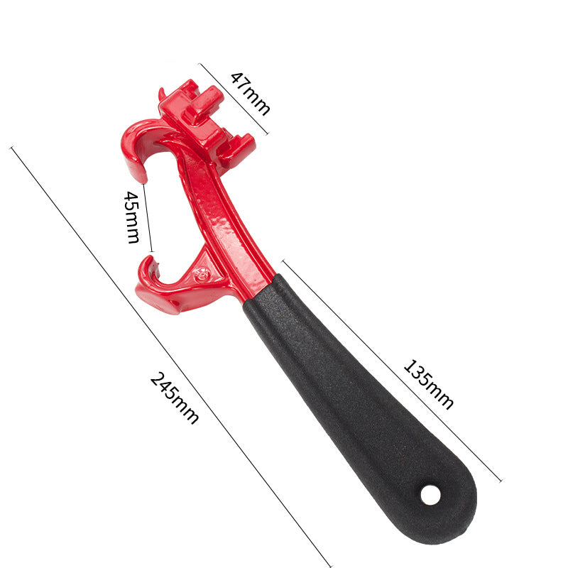 Multifunctional Paint Bucket Lid Opener / Pail Opener Wrench