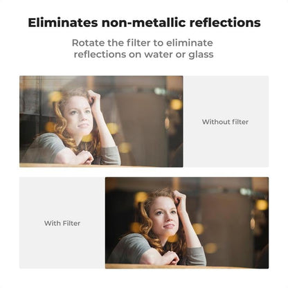 🔥 SALE 50% OFF✨52mm Clip-on CPL Phone Camera Lens Filter Kit