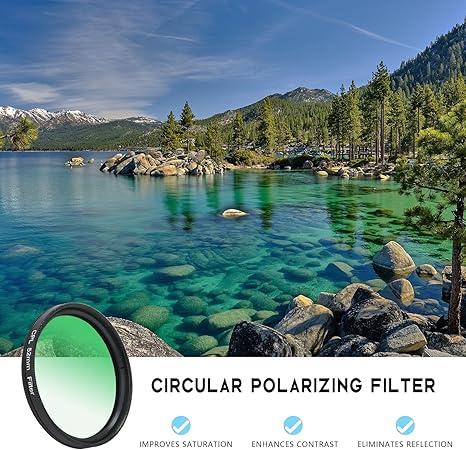 🔥 SALE 50% OFF✨52mm Clip-on CPL Phone Camera Lens Filter Kit