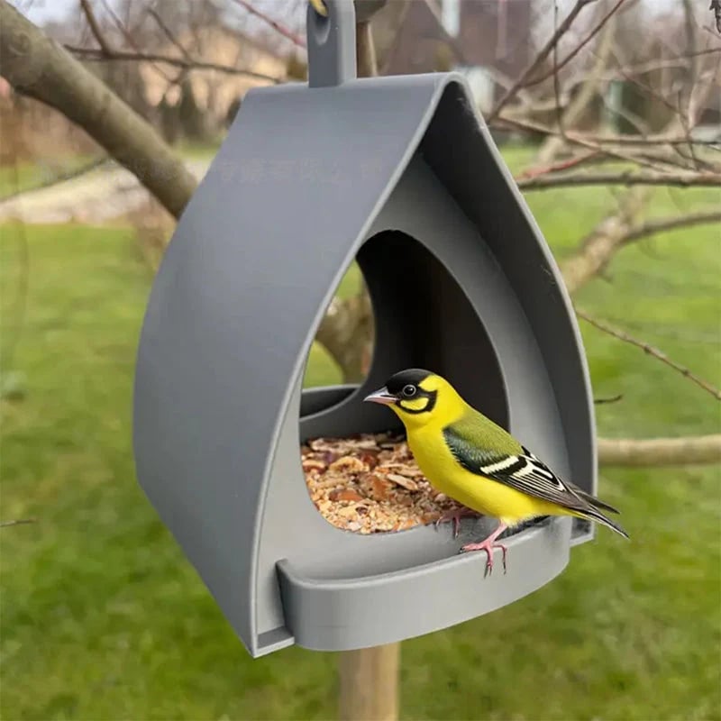 New Year 70% Off--⏰Hanging Bird Feeder for Garden with Roof🐦