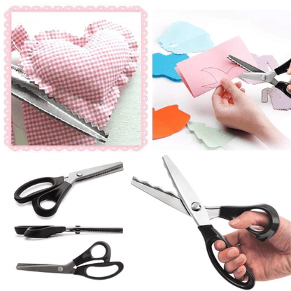 🔥(SPECIAL OFFER—45% OFF) DIY Serrated Sewing Scissors – Precise and Easy to Use