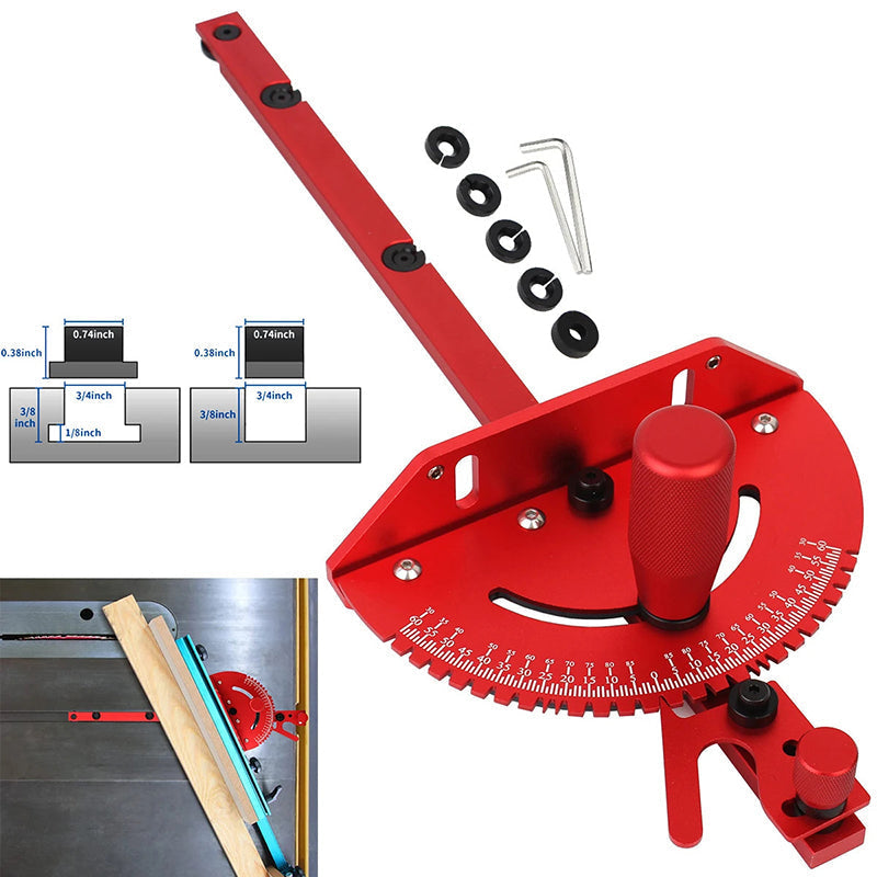 📢📢49% OFF!! ⏰💥 Precision Aluminum Beveled Baffle Plates—Quick Adjustment, Precise Guidance. Save Time, Materials, and Effort 🚀