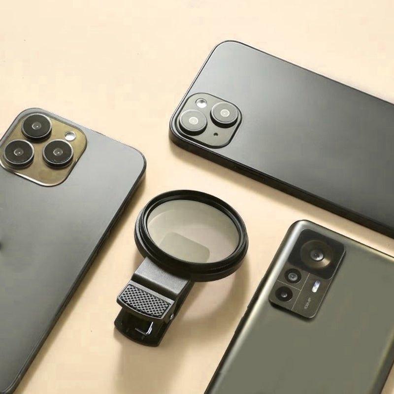 🔥 SALE 50% OFF✨52mm Clip-on CPL Phone Camera Lens Filter Kit