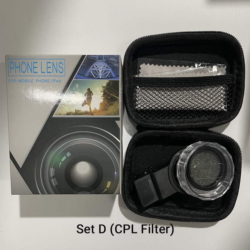 🔥 SALE 50% OFF✨52mm Clip-on CPL Phone Camera Lens Filter Kit