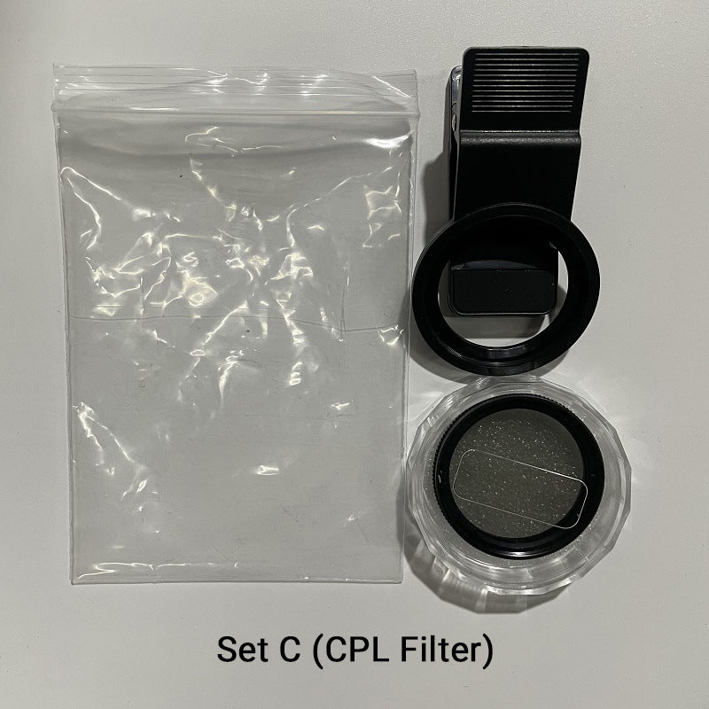 🔥 SALE 50% OFF✨52mm Clip-on CPL Phone Camera Lens Filter Kit