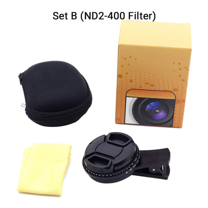 🔥 SALE 50% OFF✨52mm Clip-on CPL Phone Camera Lens Filter Kit