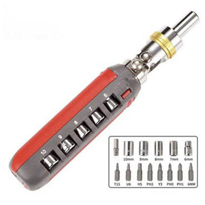 ⏳Limited-time 50% off⏰14 in 1 Multifunctional Ratchet Screwdriver Set🪛