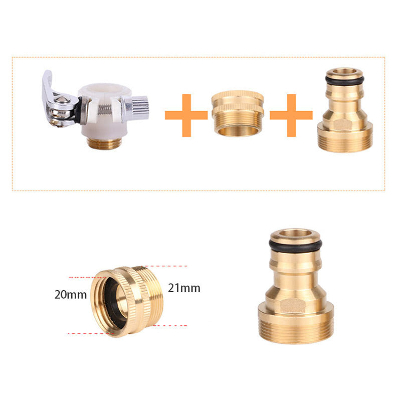 Universal 3-in-1 Hose Connector Set